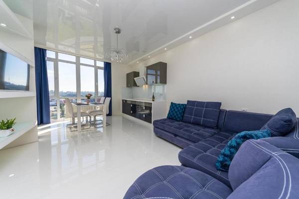 Fashionable panoramic apartments Dnieper. Obolon