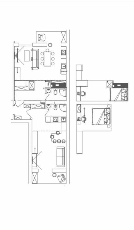 Две квартиры вместе для размещения 10 человек