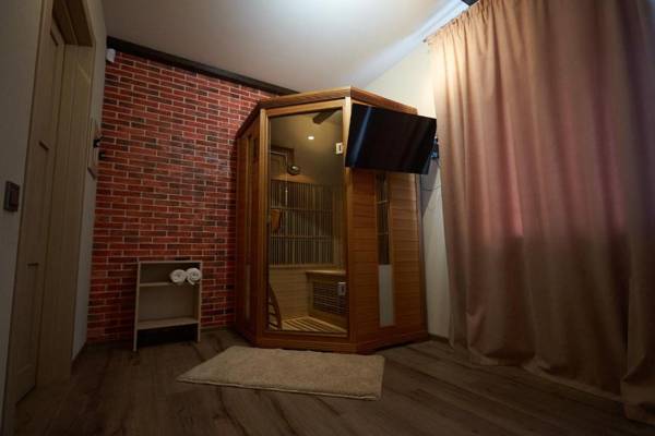 Apartment on Pobeda 4 with sauna