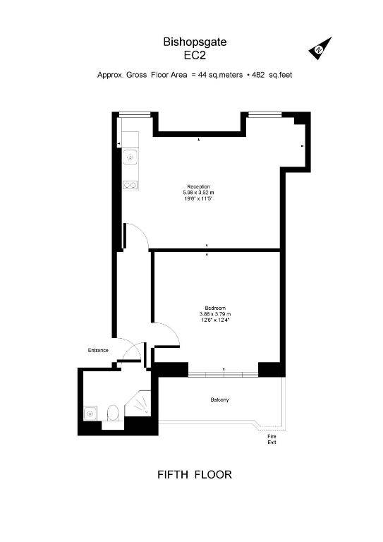 Apartment 5 48 Bishopsgate