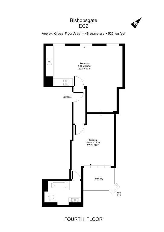 Apartment 4 48 Bishopsgate