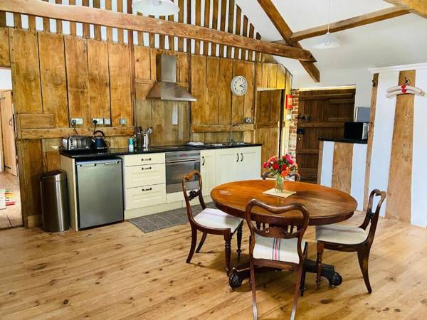 Beautiful barn conversion with wood-burning stove