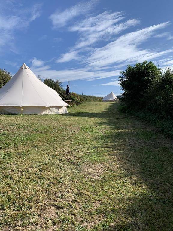 Tregantle Farm Eco glampsite costal boutique retre