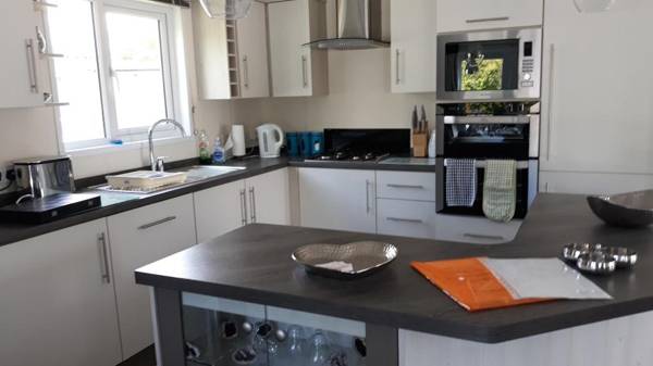 A luxury 6 berth lodge sleeps 6 a real home from home in the heart of a forest
