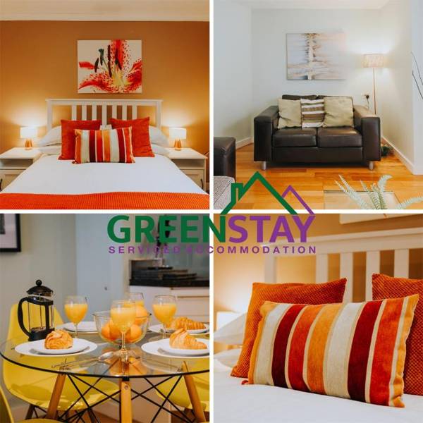 "The Garden Apartment Newquay" by Greenstay Serviced Accommodation - Beautiful 2 Bedroom Apartment Close To All Beaches & Restaurants with Free Parking Netflix Wi-Fi & Outside Garden Terrace