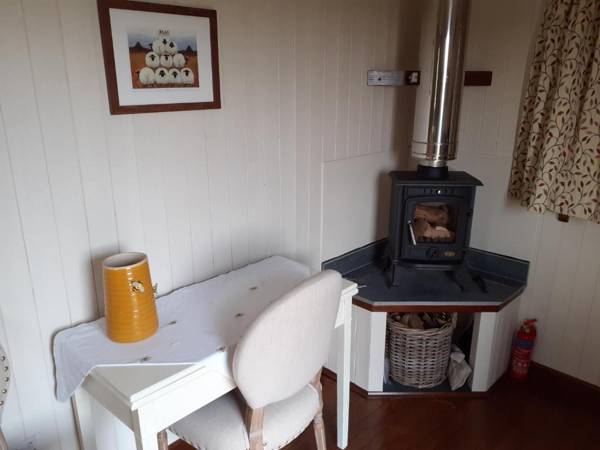 Glamping in Wiltshire in our luxury Shepherds Hut