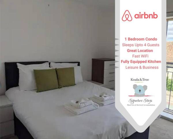 Nidus 1 Bed Apartment - HEART of Cambridge By Koala & Tree Short Lets & Serviced Accommodation