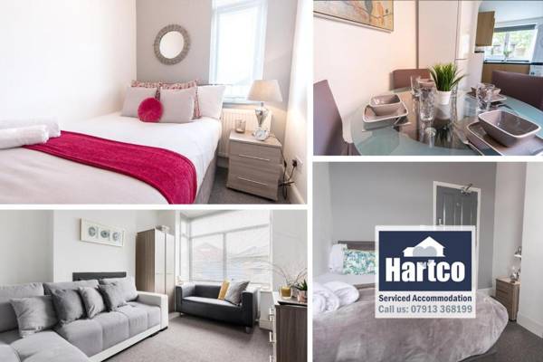 Book Today - 4 Bed House Sleeps up to 9 - Hartco Serviced Accommodation Birmingham