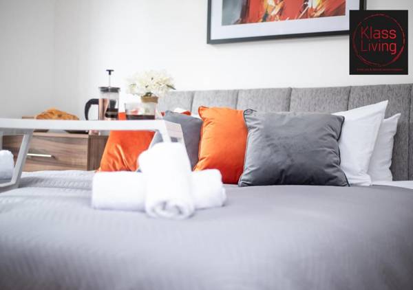 One Bedroom Apartment by Klass Living Serviced Accommodation Bellshill - Cosy Apartment with WIFI and Parking