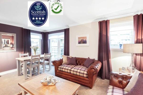 The Botanist Apartment Edinburgh Old Town 2 Bedroom Lift Parking previously The Parkgate Residence
