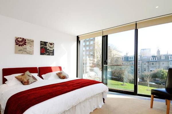 273 Stylish 2 bedroom apartment in the Quartermile development - offers private parking
