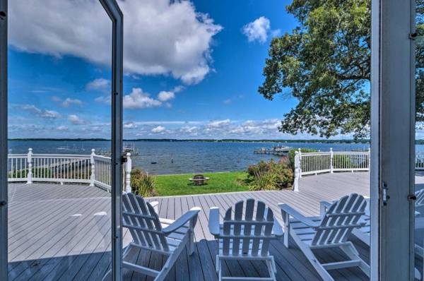 Waterfront Leonardtown Retreat with Dock Access