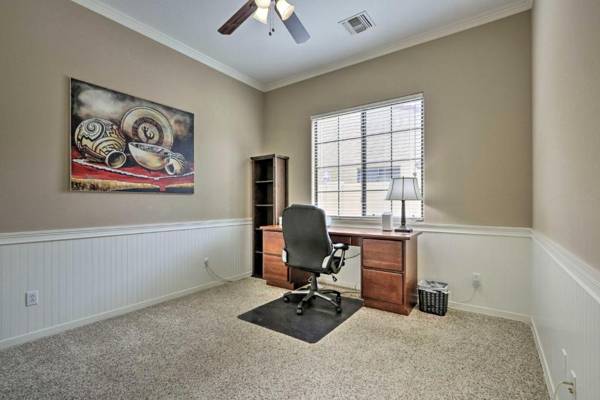Workspace - Goodyear Home with Outdoor Oasis on Golf Course
