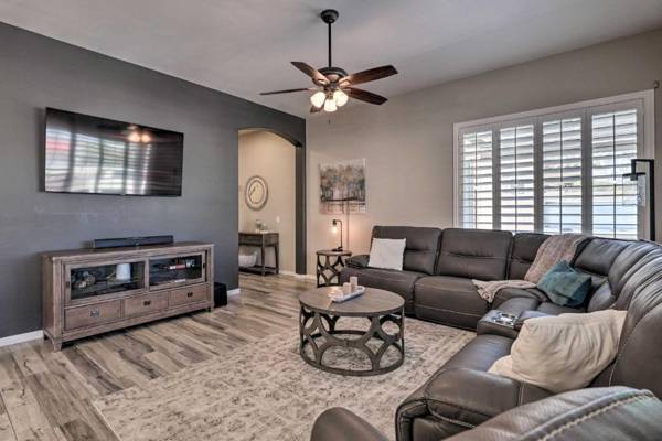 Sun-Dappled Sanctuary with Hot Tub and Fire Pit!