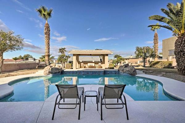 Zen Desert Oasis with Lake View 1 Mi to Beach!