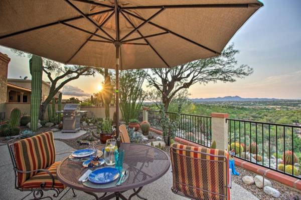 Oro Valley Getaway with Patio BBQ and Mountain Views!