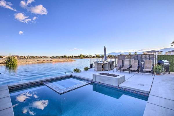 Lavish Lakefront Getaway with Pool and Gas Grill!