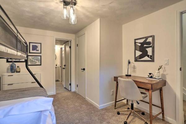 Workspace - Stylish Home with Game Room Near Parks and Lakes