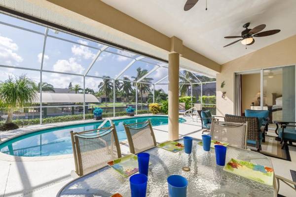 New Gulf Access Home with Private Pool and Spa -Villa Dreamweaver Cape Coral - Roelens Vacations