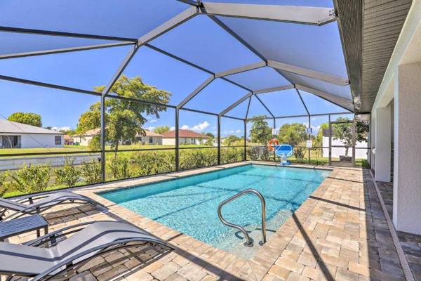 Cape Coral Villa with Private Saltwater Pool!