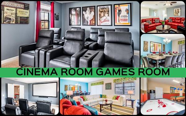 Disney World at Champion Gates Indoor Cinema and Games Rooms FREE Access Water Park