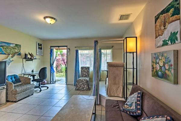 Workspace - Inviting Family Apartment Less Than 3 Mi from the Coast!