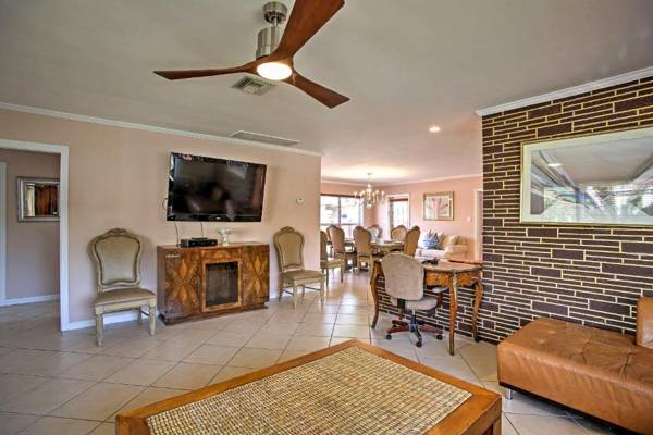 Workspace - Hollywood House with Private Heated Pool and Hot Tub!