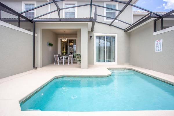 Splendid Four Bedroom Close To Disney w/ Pool 4987