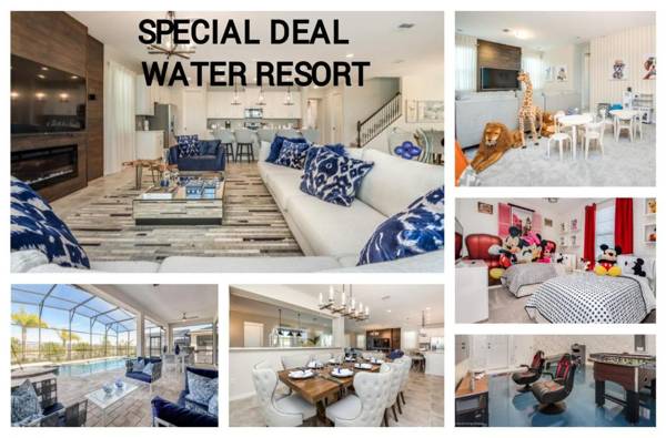 Dream Vacation Kids Playroom Free Water Park Steps from Disney