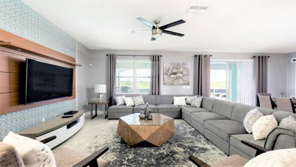 Dream Holiday House Luxury 9 Bedrooms Pool Villa/Close to Disney-751PBD