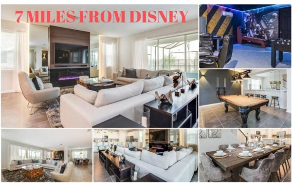 Multiple Luxury Pool Homes Next to Disney