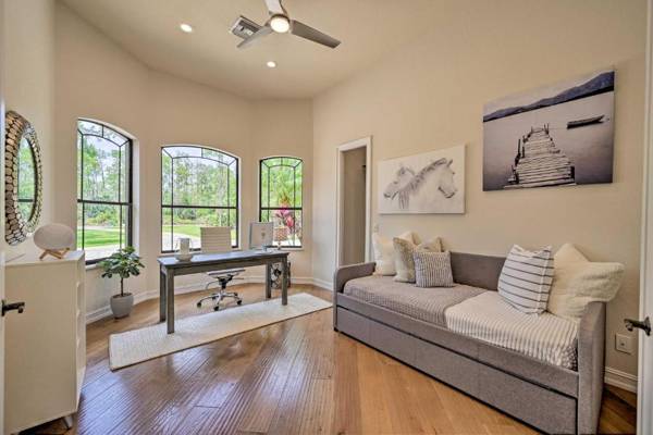 Workspace - Luxury House with Private Acreage - Near Golfing!