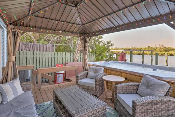 Waterfront Oasis with Views Dock and Hot Tub!