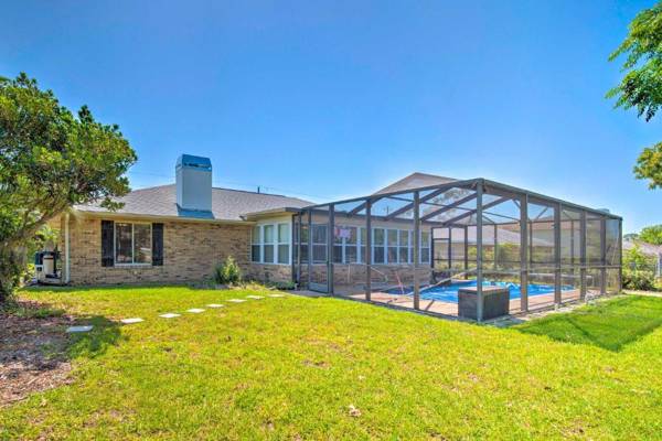 Spring Hill Bungalow with Heated Pool and Lanai!