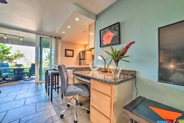Workspace - Airy Lahaina Hideaway with Pool and Beach Access!
