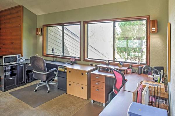 Workspace - Forever Views Cozy Coeur dAlene Home with Hot Tub!