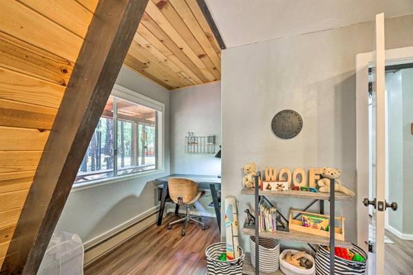 Workspace - Warm A-Frame Cabin with Pet-Friendly Amenities