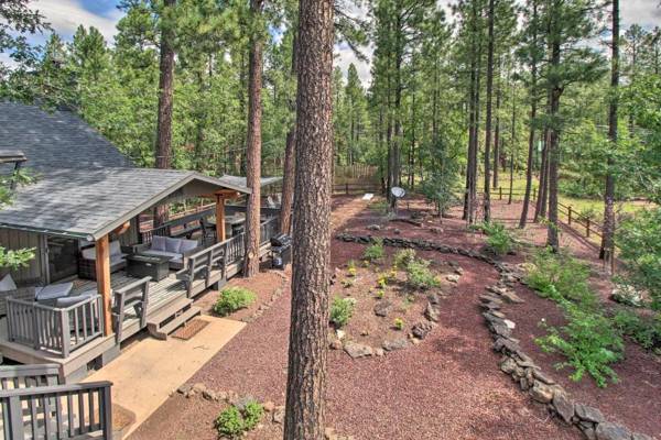 Chic Pinetop Retreat with Separate Apartment!