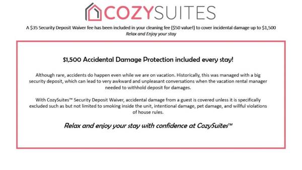 CozySuites CWE Bold Queen hotel suite
