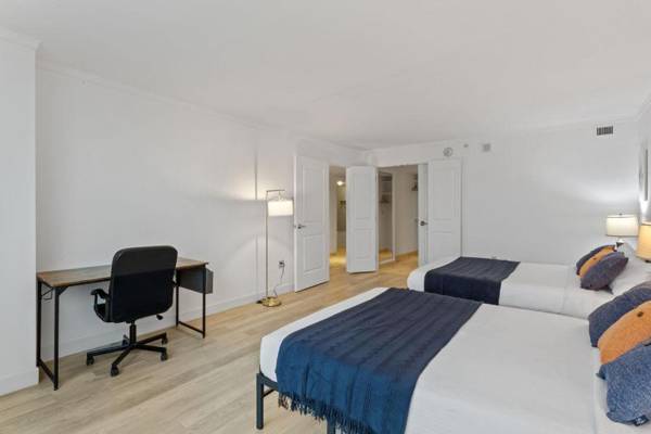 Workspace - TWO Separate Stylish Ocean Front Condos by CozySuites