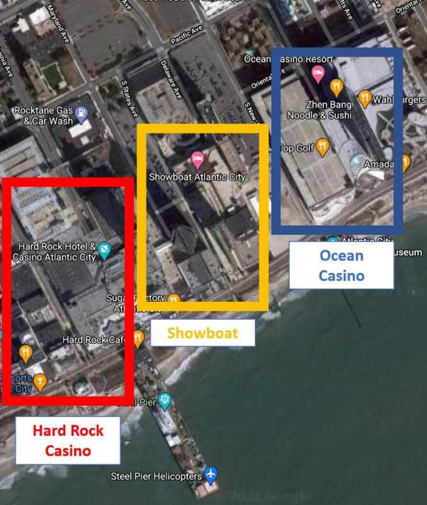 2BR 3BA Condo between Hard Rock and Ocean Casino