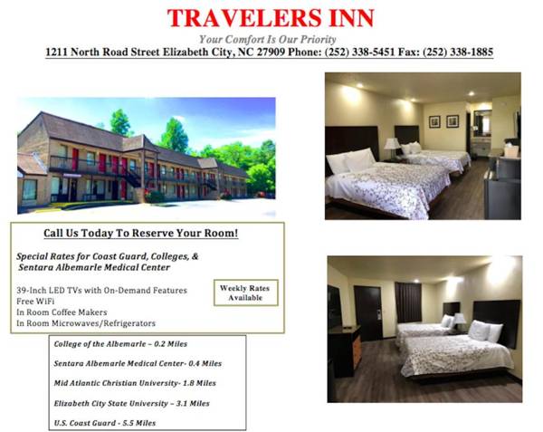 Travelers Inn Elizabeth City