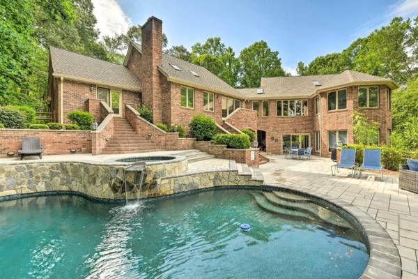 Luxury Mooresville Manor with Pool and Lake Access!