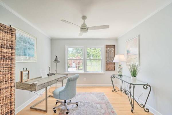 Workspace - Waterfront Wilmington Home with Sunroom and Views