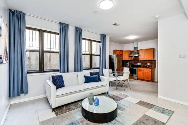 A touch of blue! Stylish 2BD next to Reading Terminal Market
