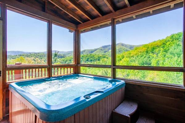 Highland View Hot Tub Pool Table Fireplace