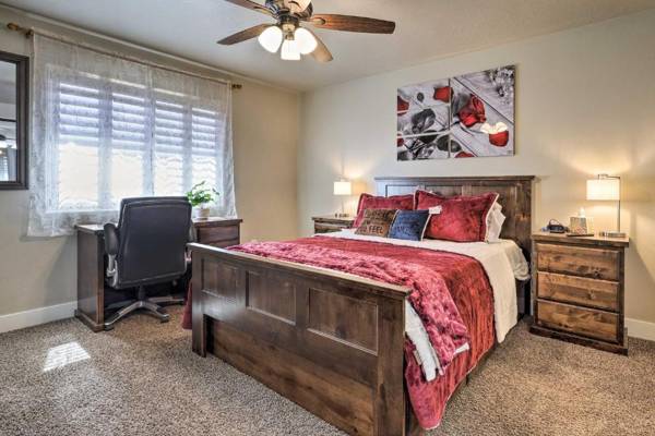 Workspace - Welcoming Cedar City Home about 7 Mi to Downtown!