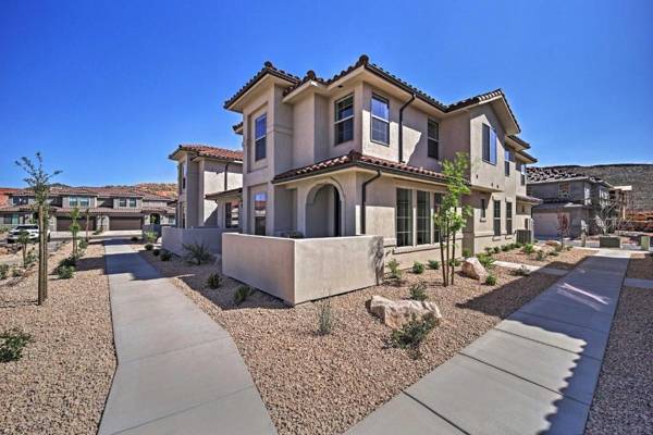 Sun-Soaked Townhome 42 Mi to Zion Natl Park