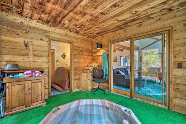 Workspace - Whimsical Winhall Cottage with Private Hot Tub!