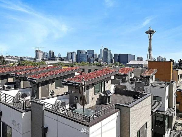 Rooftop Patio with Grill 2BR 3BA Central Walkable Location